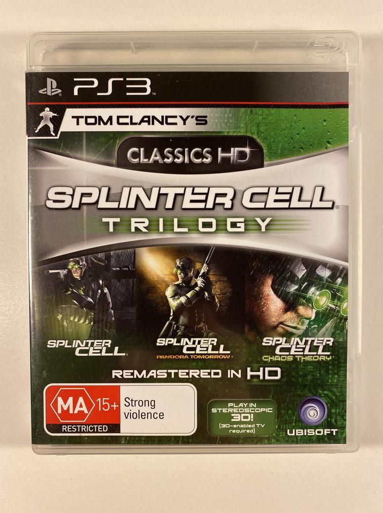 Splinter Cell Classic Trilogy HD OVP