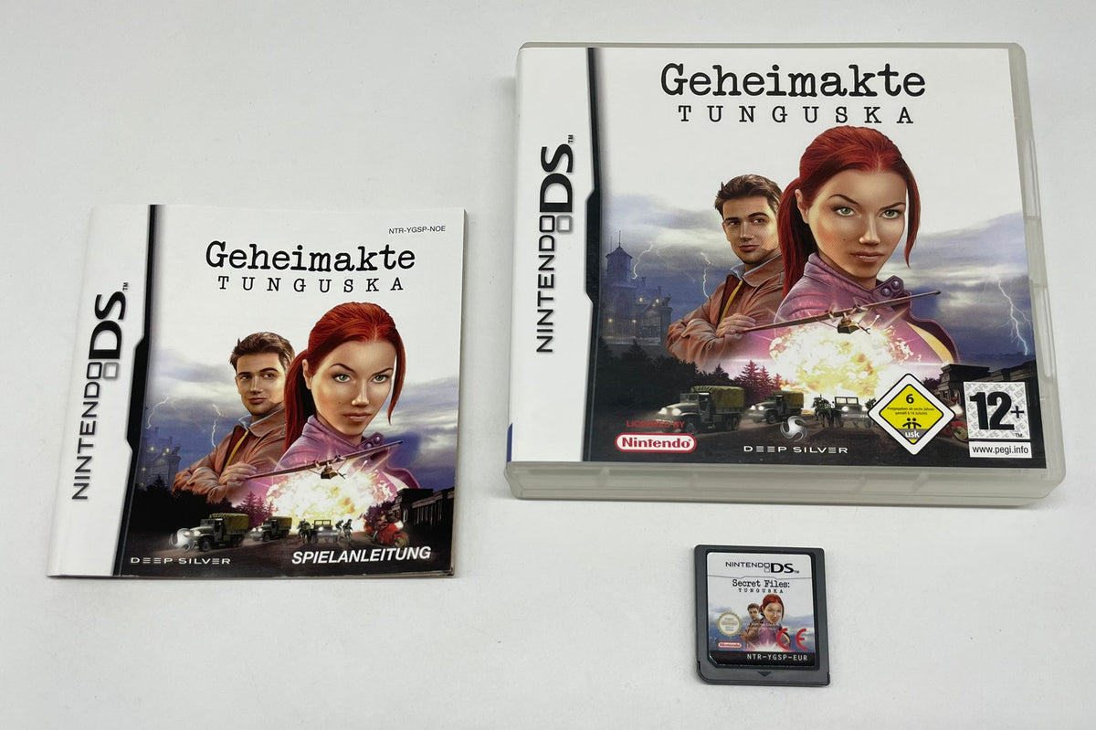 Geheimakte TUNGUSKA für Nintendo DS mit OVP