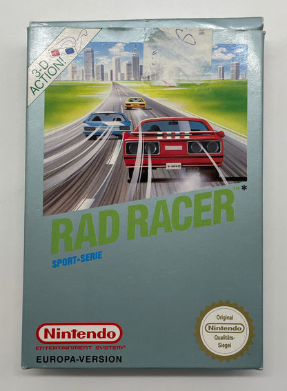 RAD RACER - Nintendo OVP