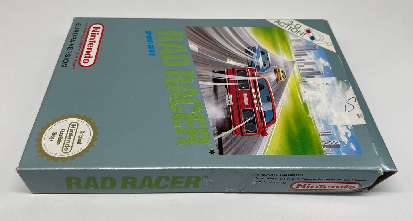 RAD RACER - Nintendo OVP