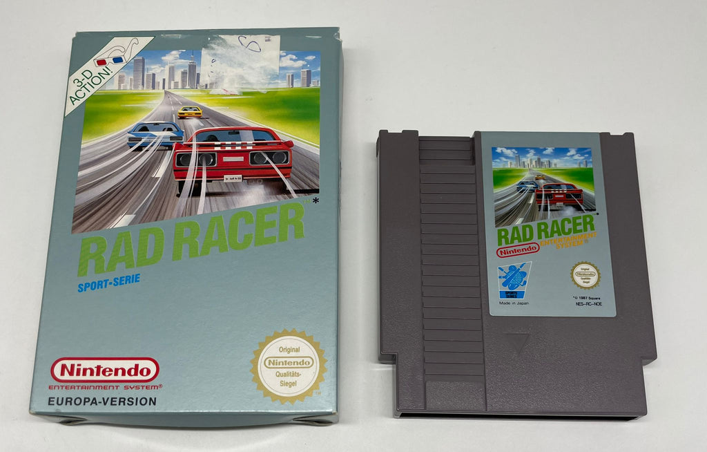 RAD RACER für Nintendo NES mit OVP
