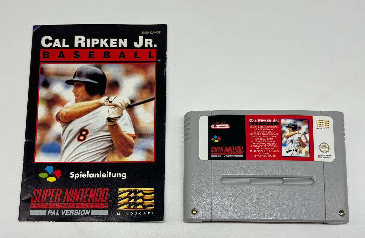 Cal Ripken Jr. Baseball SNES (avec manuel)