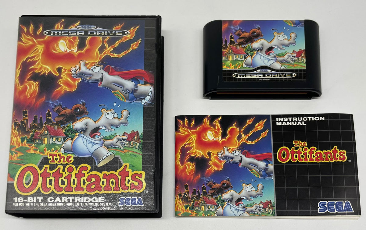 The Ottifants für Sega Mega Drive mit OVP