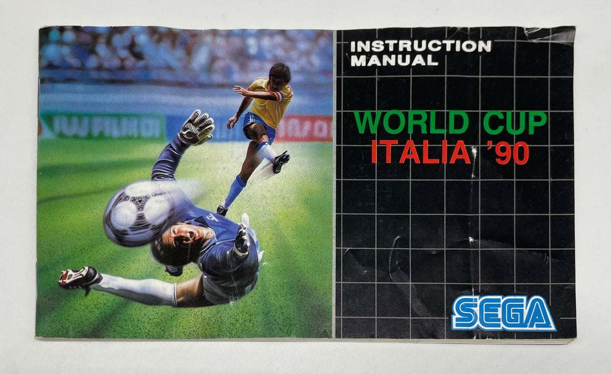 World Cup Italia '90 Spielanleitung für Mega Drive