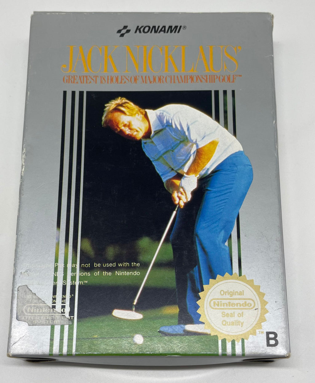 Jack Nicklaus' Greatest 18 Holes of Major Championship Golf für Nintendo NES mit OVP – Bild 2