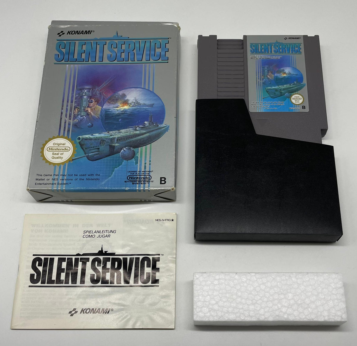 Silent Service für Nintendo NES mit OVP