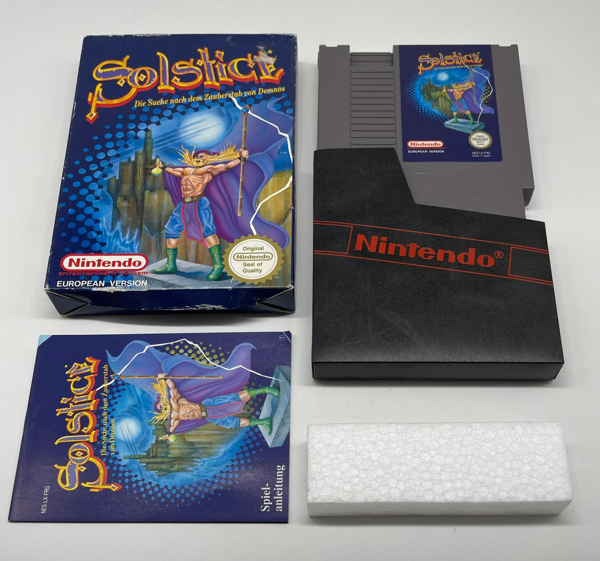 Solstice: Die Suche nach dem Zauberstab von Demnos für Nintendo NES mit OVP