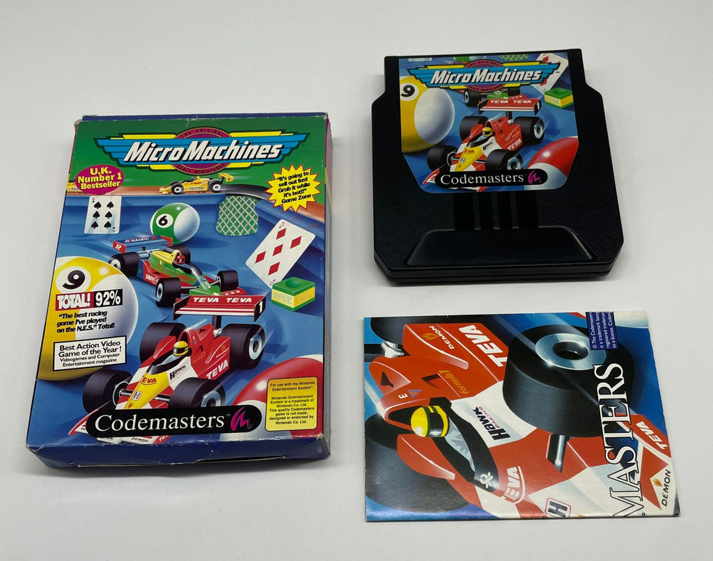 Micro Machines / Codemasters für Nintendo NES mit OVP