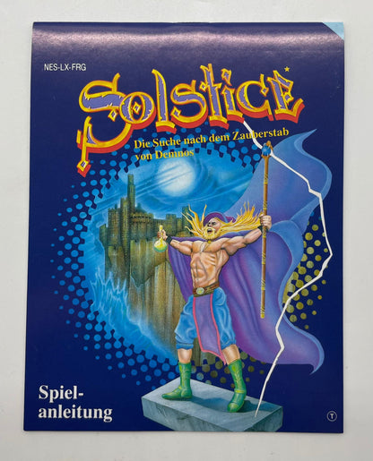 NES - Solstice: The Quest for the Staff of Demnos - Anleitung