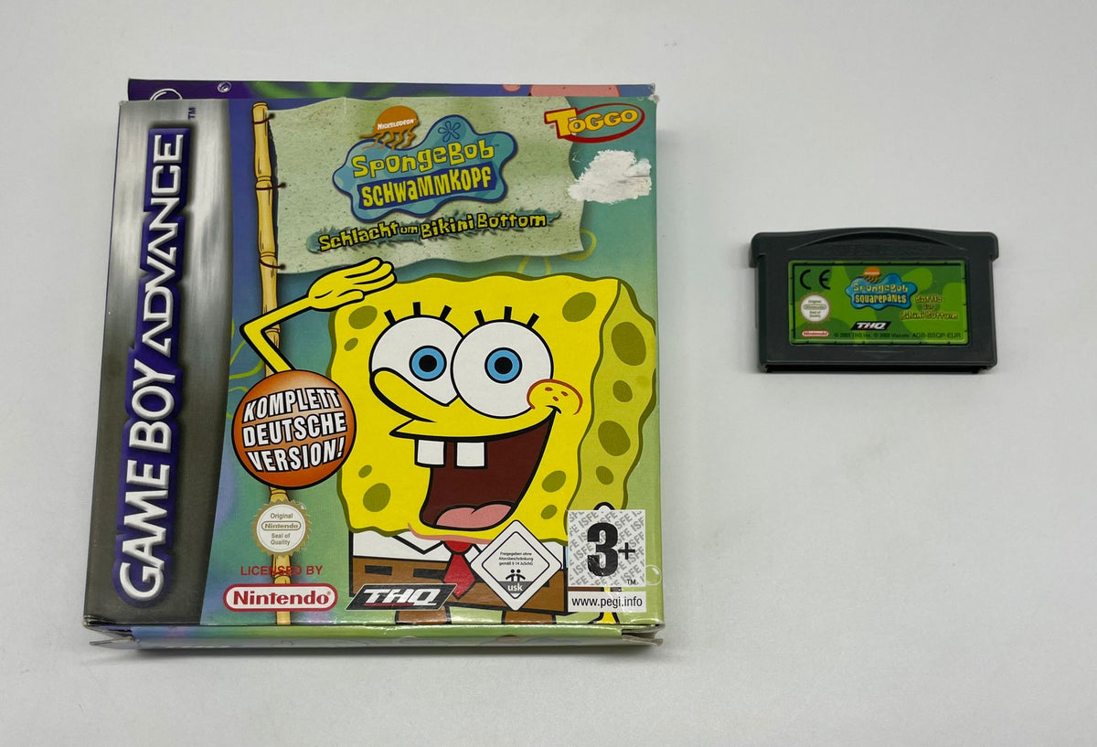 Spongebob Schwammkopf: Schlacht um Bikini Bottom für Game Boy Advance mit OVP