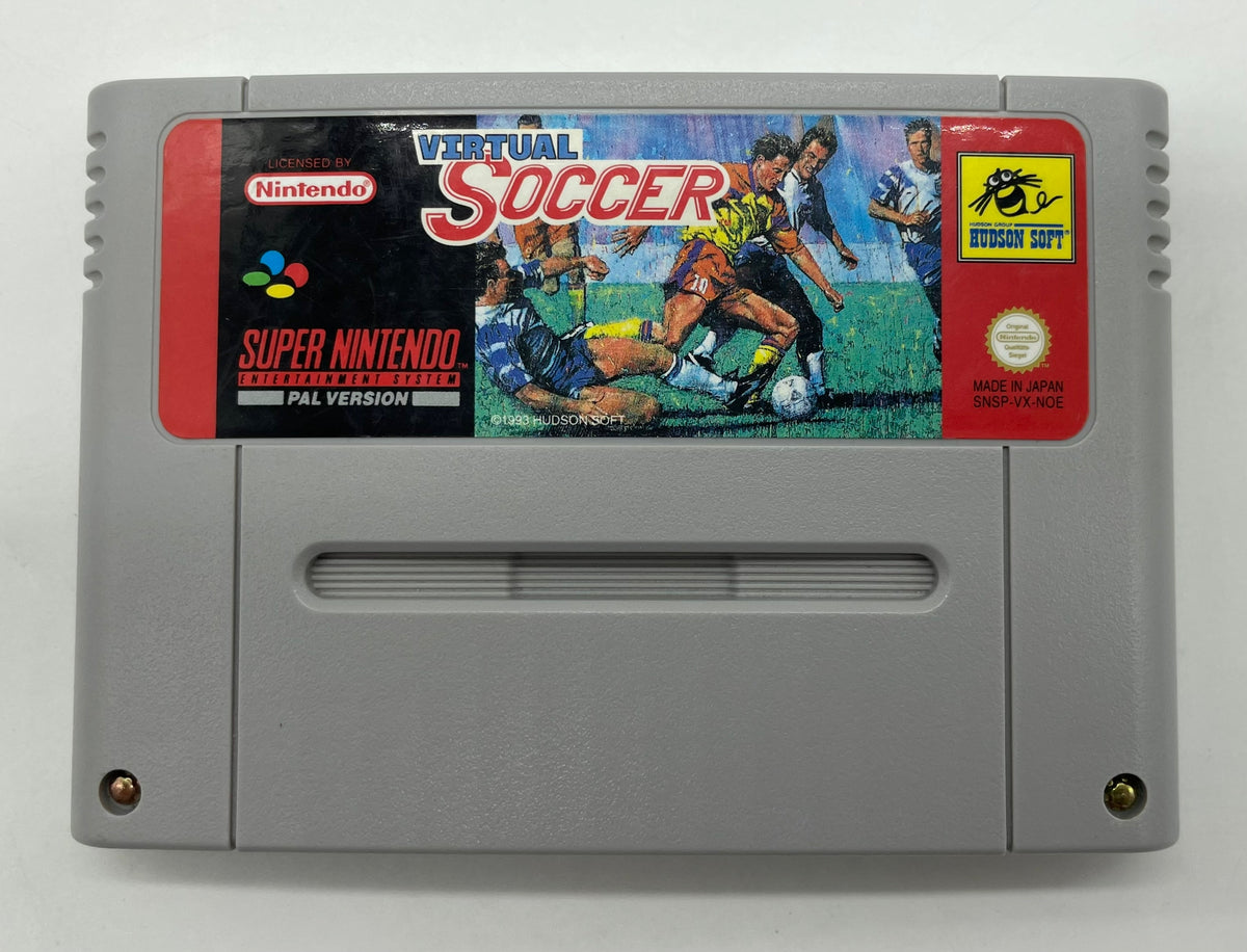 Virtual Soccer für Super Nintendo (SNES) als Modul