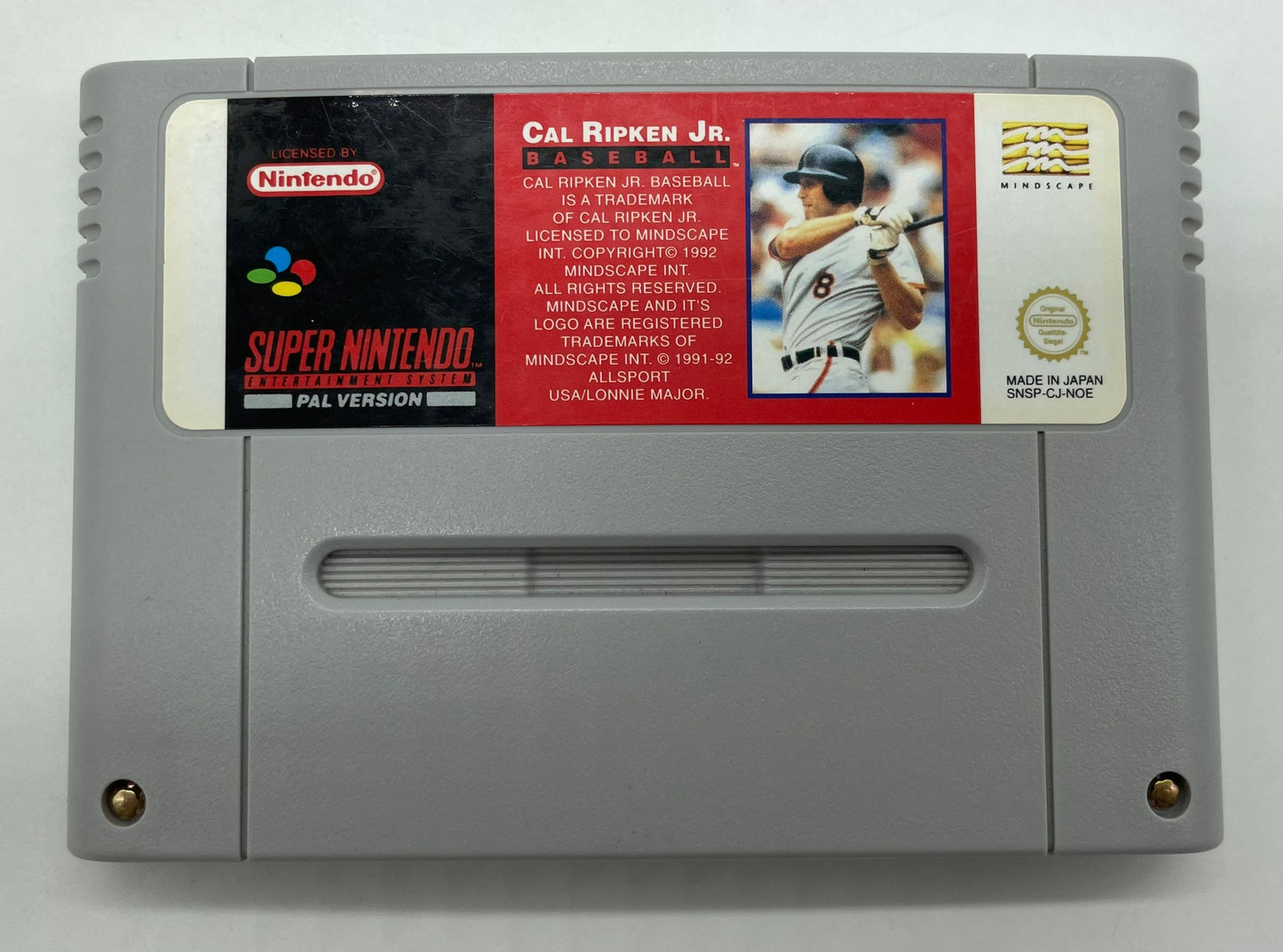 Cal Ripken Jr Baseball SNES