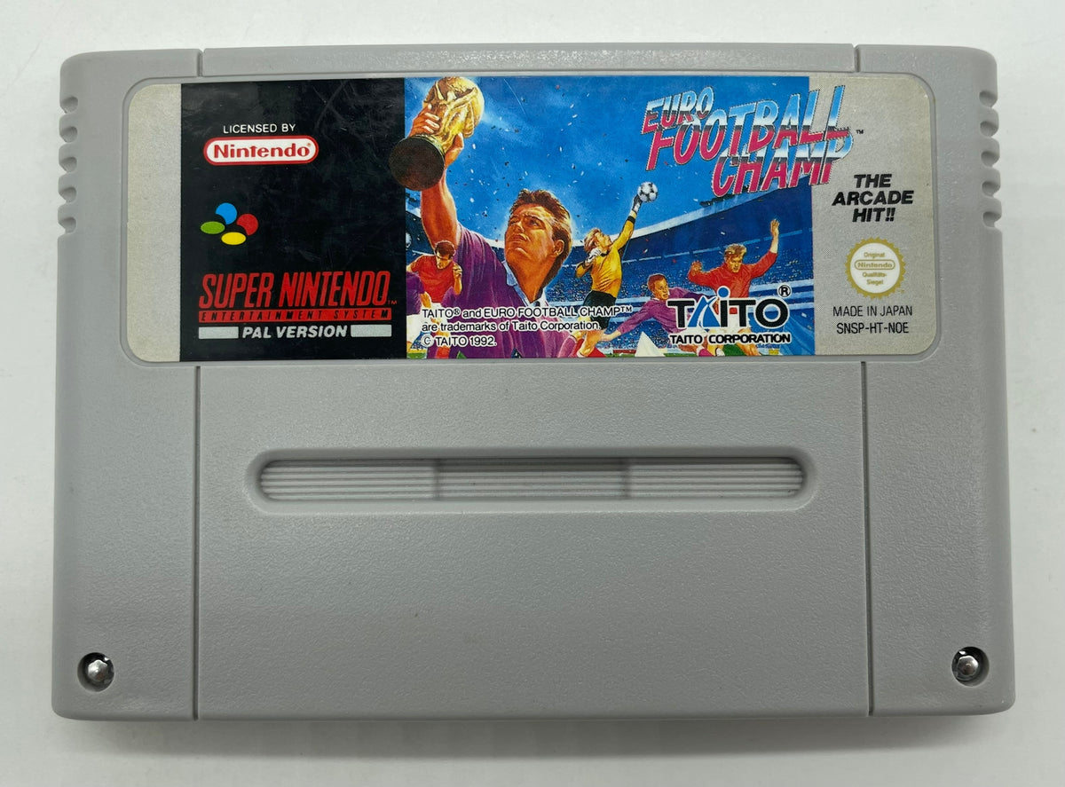 Euro Football Champ für Super Nintendo (SNES) als Modul