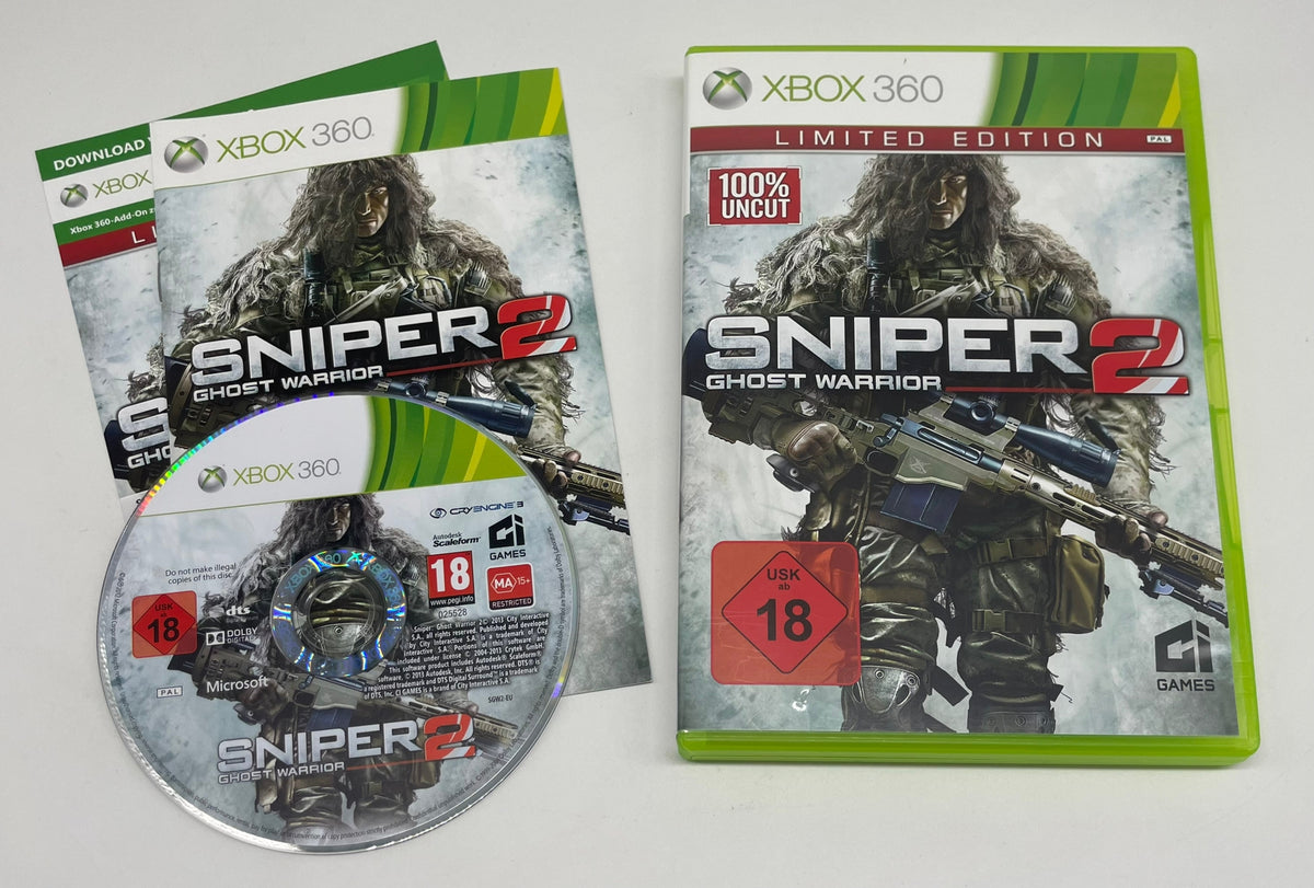 Sniper: Ghost Warrior 2 - Limited Edition für Xbox 360 mit OVP