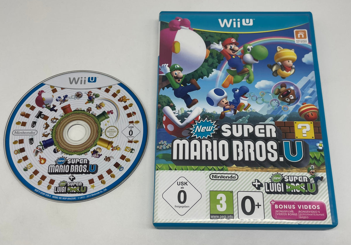New Super Mario Bros. U + New Super Luigi U für Nintendo Wii U mit OVP