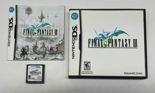 Final Fantasy III - DS OVP