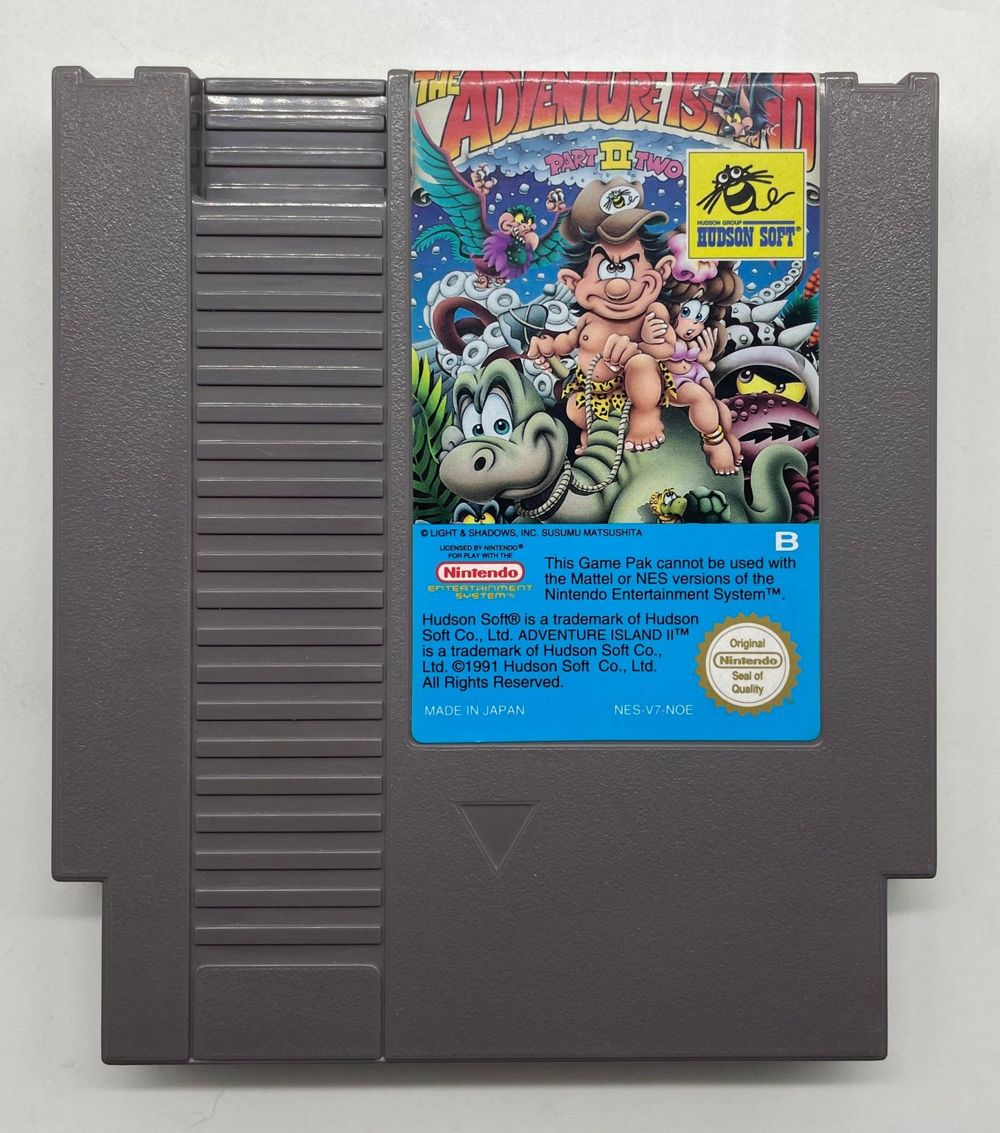 The Adventure Island Part II NES