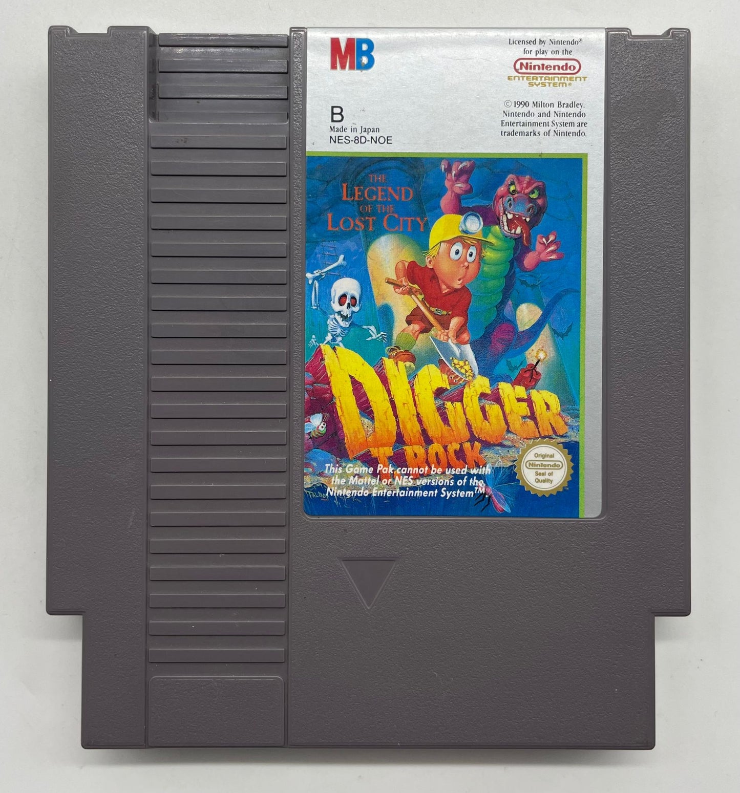 Digger T. Rock: The Legend of the Lost City NES