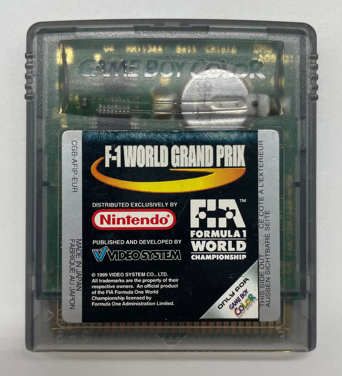 F-1 World Grand Prix für Game Boy Color als Modul