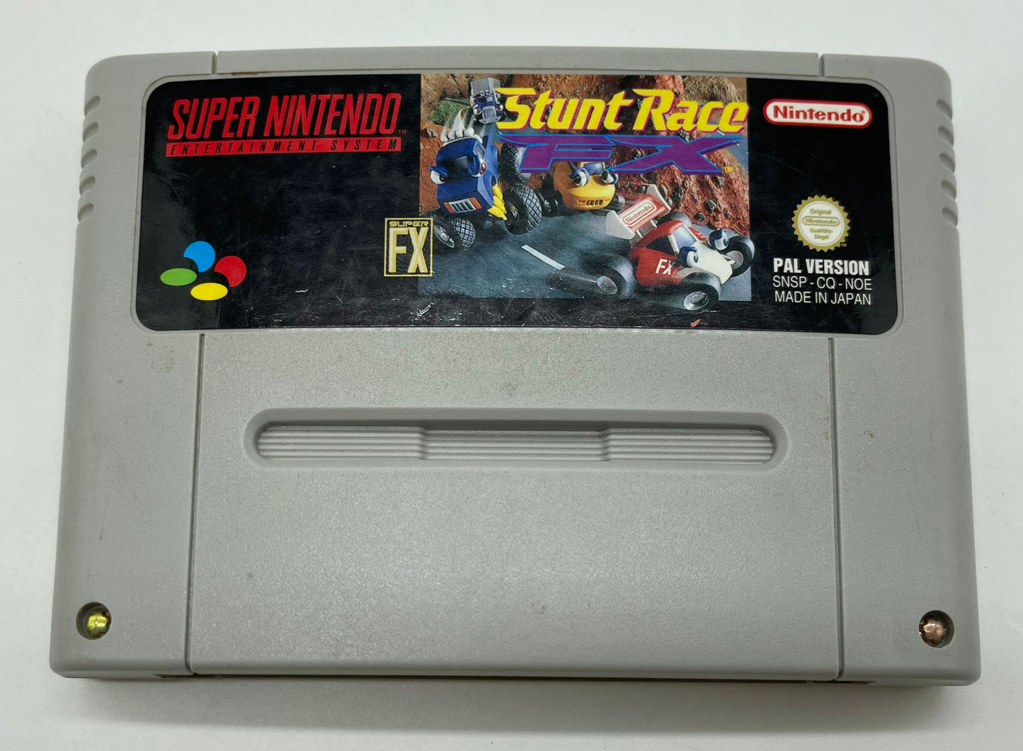 Stunt Race FX SNES