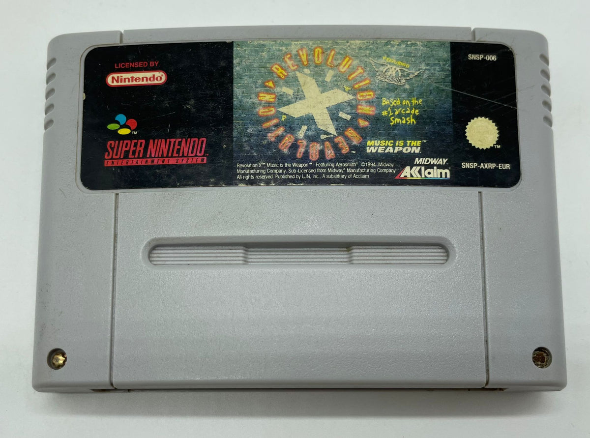 Revolution X für Super Nintendo (SNES) als Modul