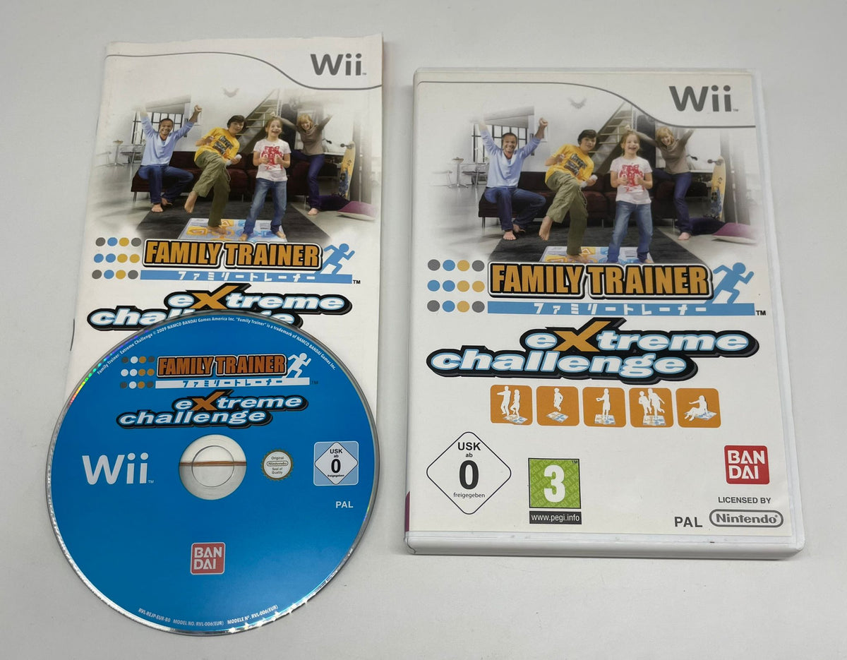 Family Trainer: Extreme Challenge für Nintendo Wii mit OVP