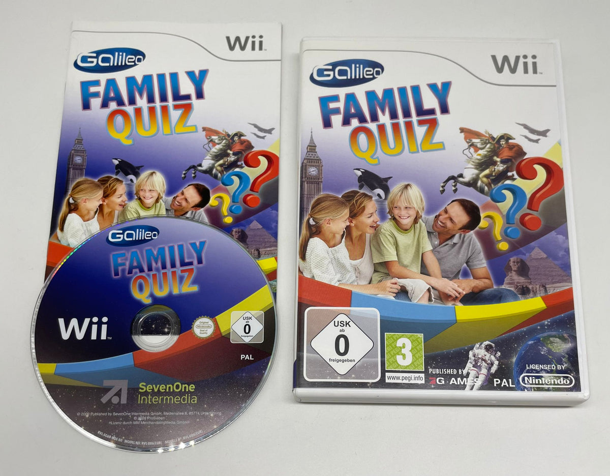 Galileo Family Quiz für Nintendo Wii mit OVP