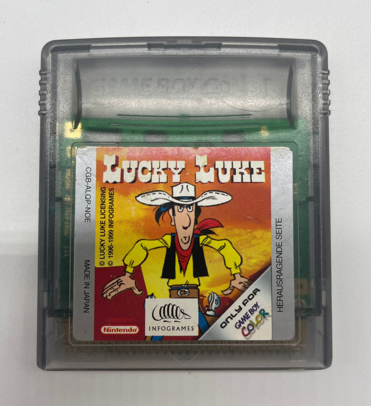 Lucky Luke für Game Boy Color als Modul
