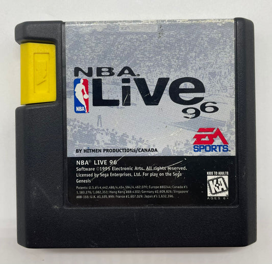 NBA Live 96 - Sega Genesis - US NTSC