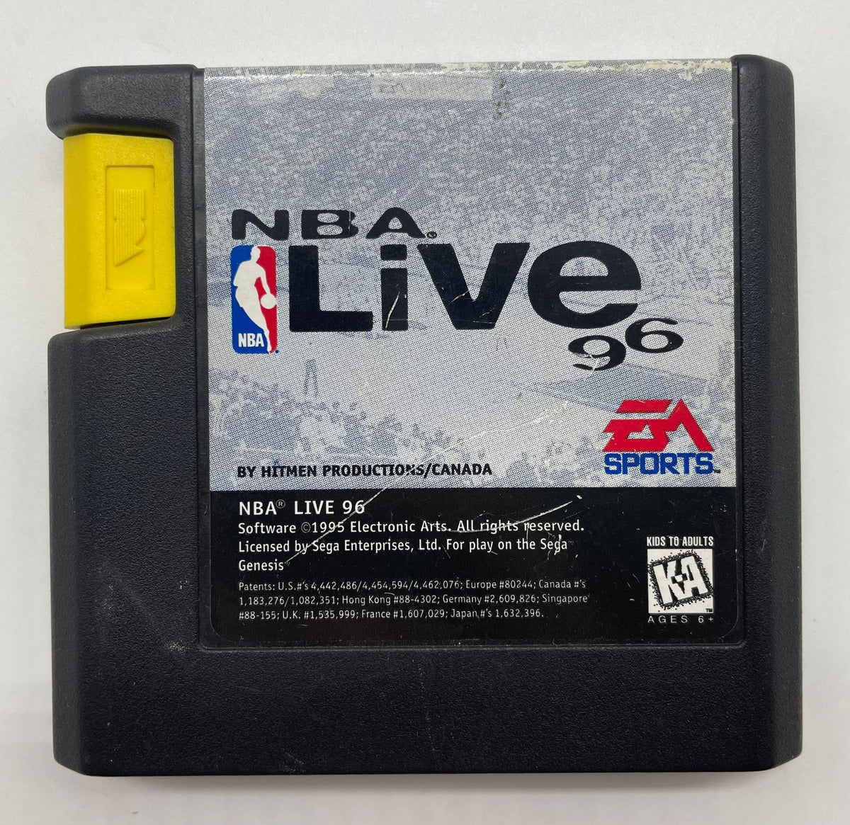 NBA Live 96 für Sega Mega Drive (US-Version) als Modul