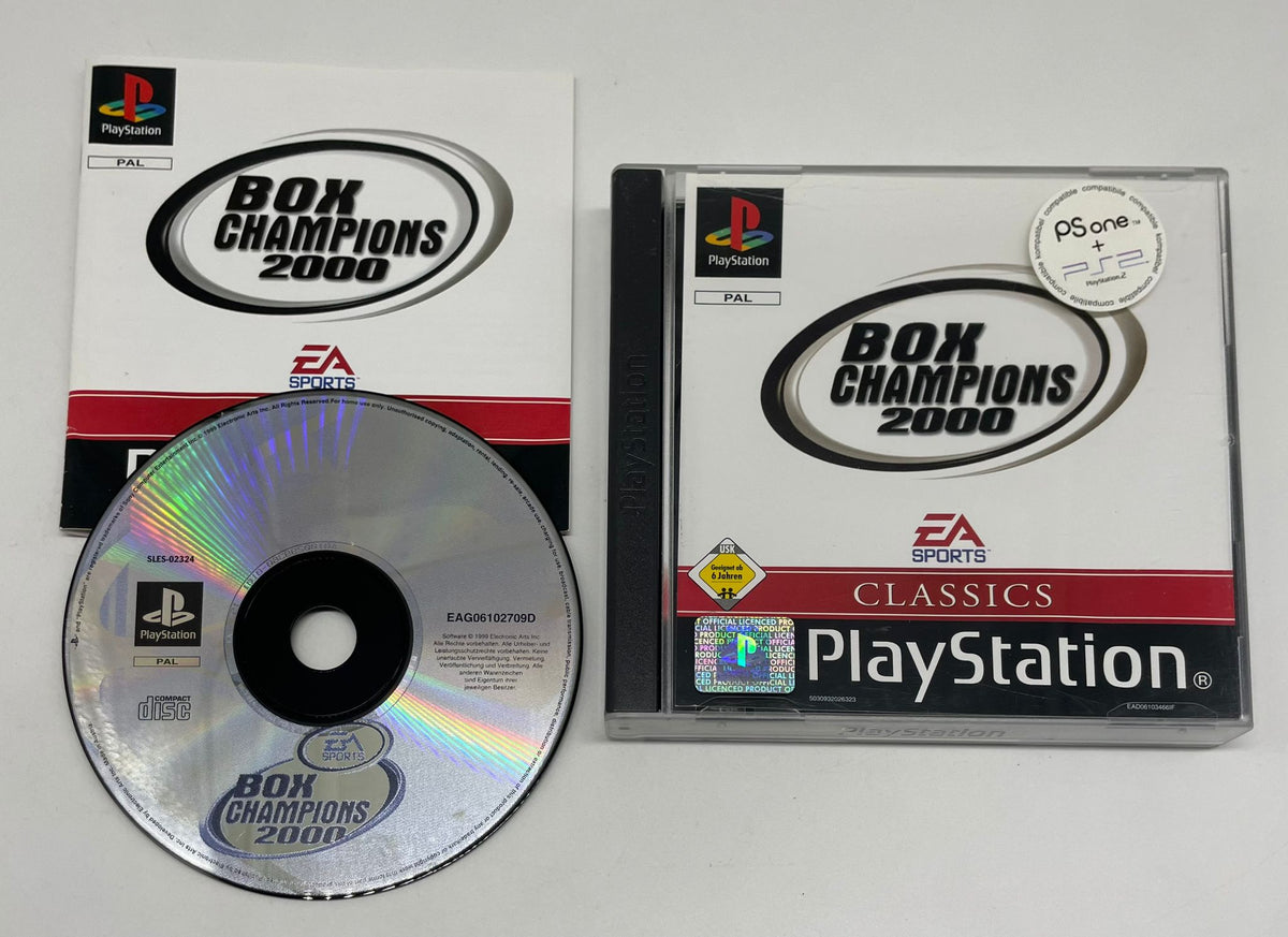 Box Champions 2000 für PlayStation 1 mit OVP
