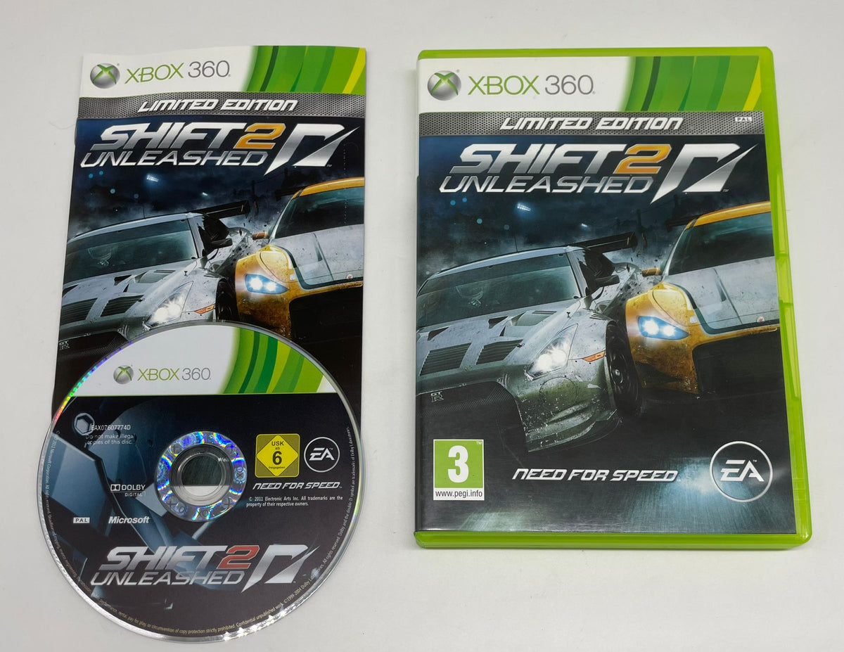 Shift 2: Unleashed - Limited Edition für Xbox 360 mit OVP