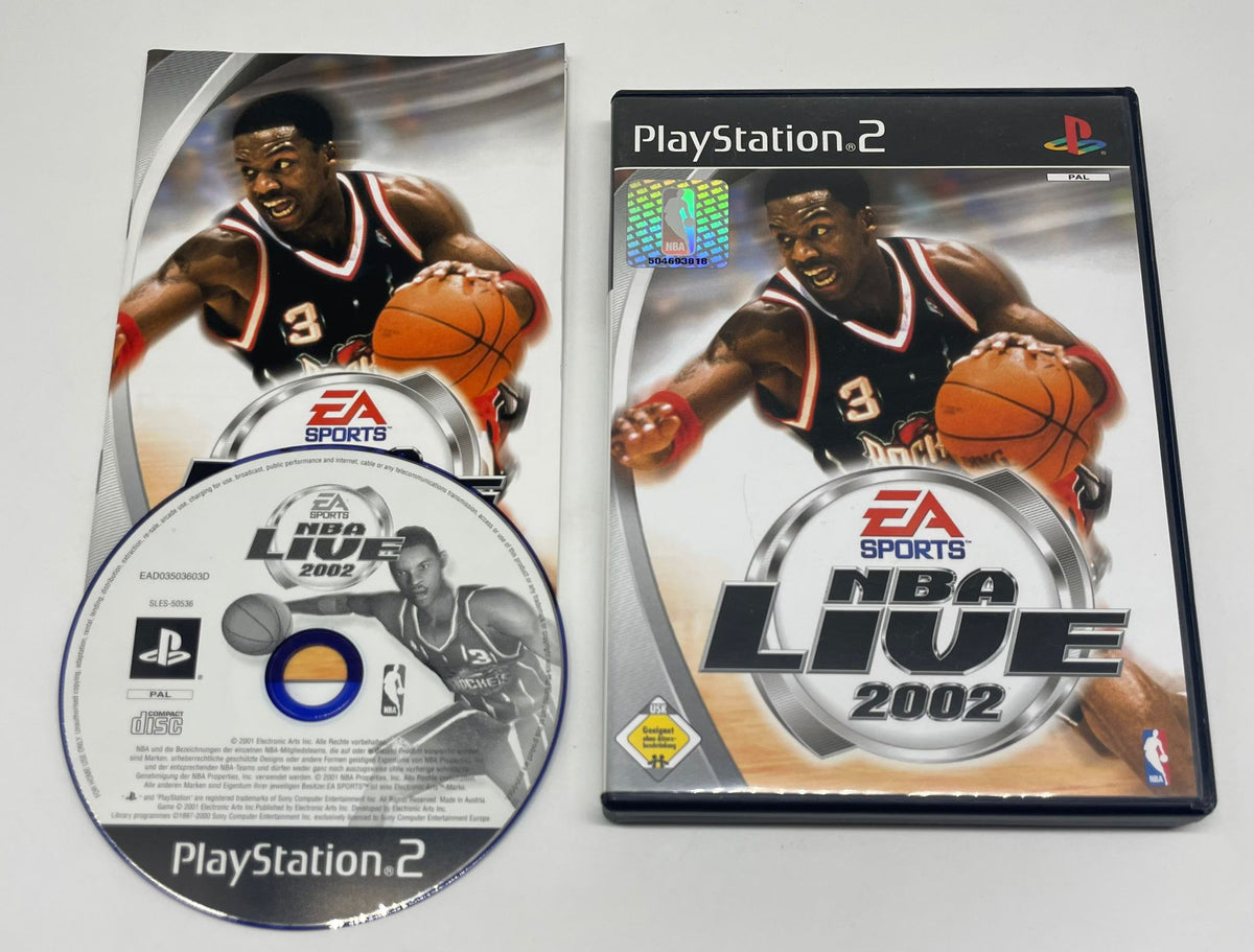 NBA Live 2002 für PlayStation 2 mit OVP
