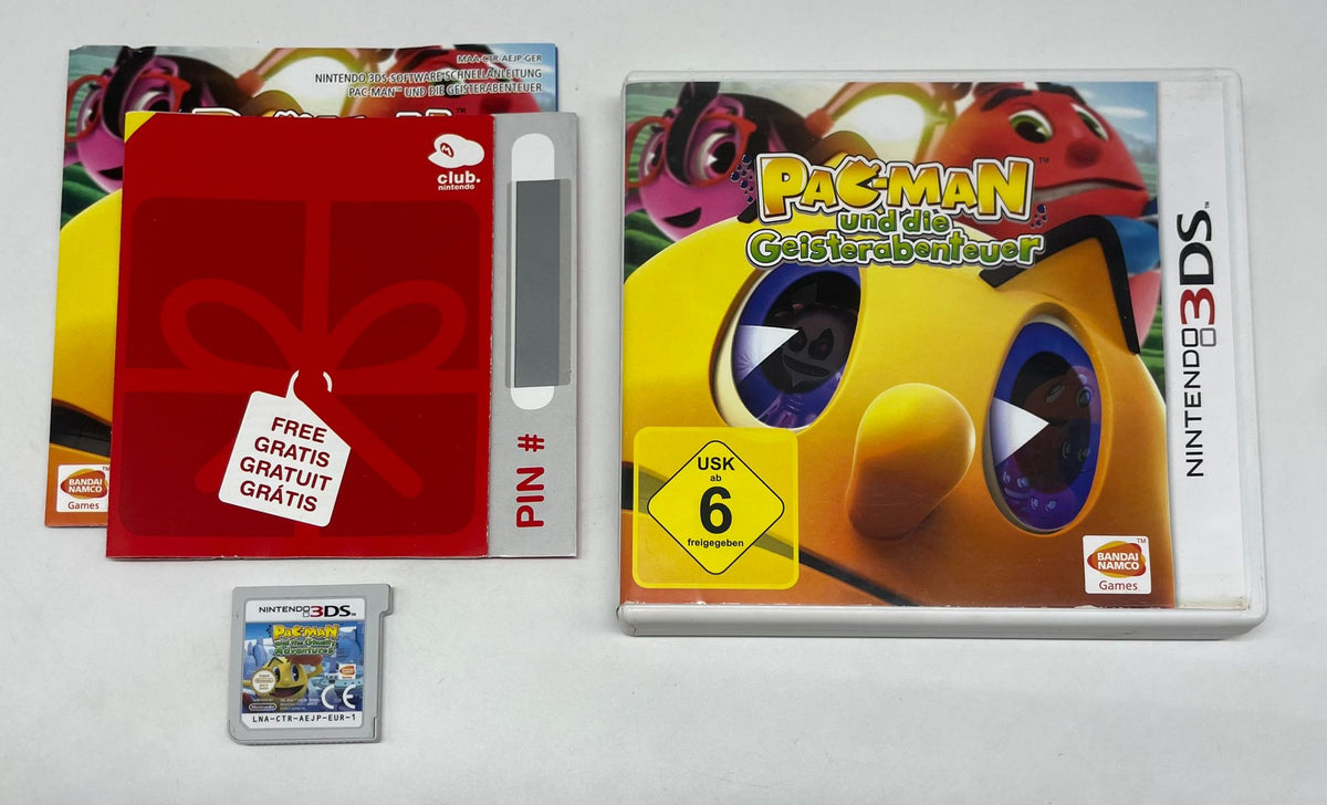 Pac-Man und die Geisterabenteuer für Nintendo 3DS mit OVP