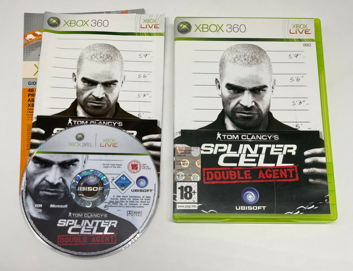 Tom Clancy's Splinter Cell: Double Agent für Xbox 360 (italienische Version) mit OVP