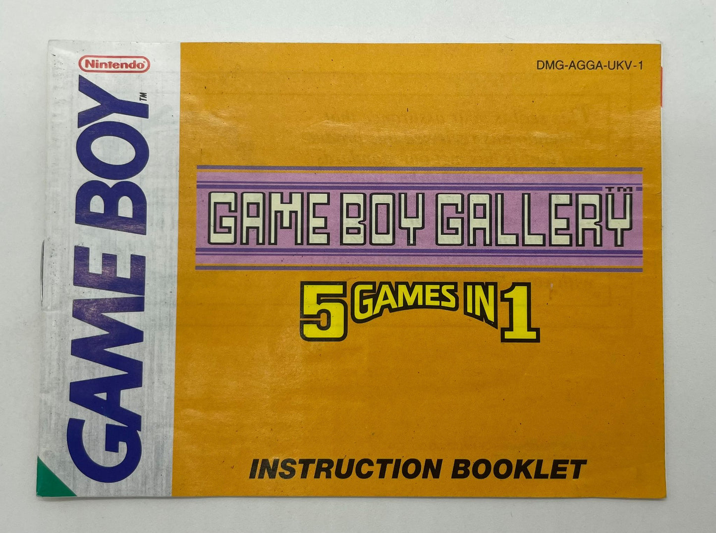 Game Boy Gallery 5 Games in 1 Anleitung