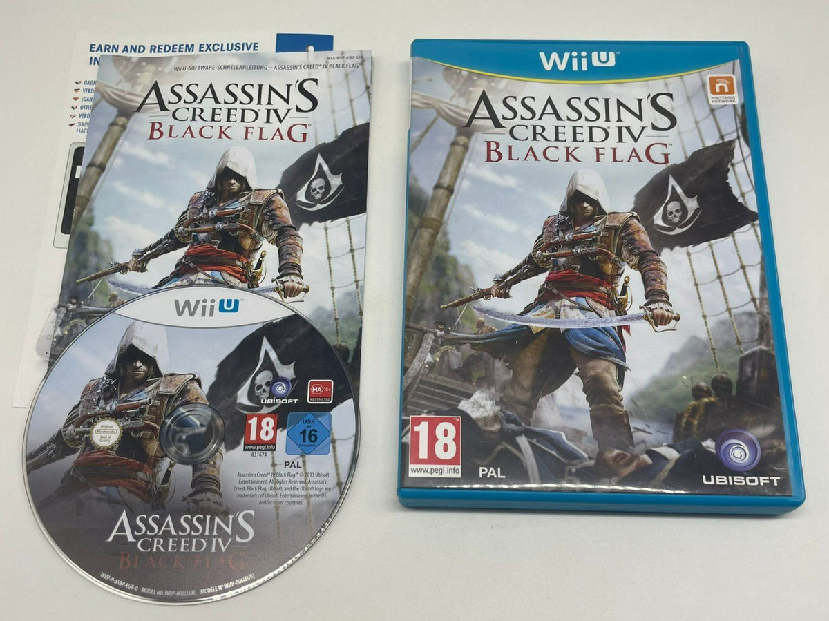 Assassin's Creed IV Black Flag für Nintendo Wii U mit OVP