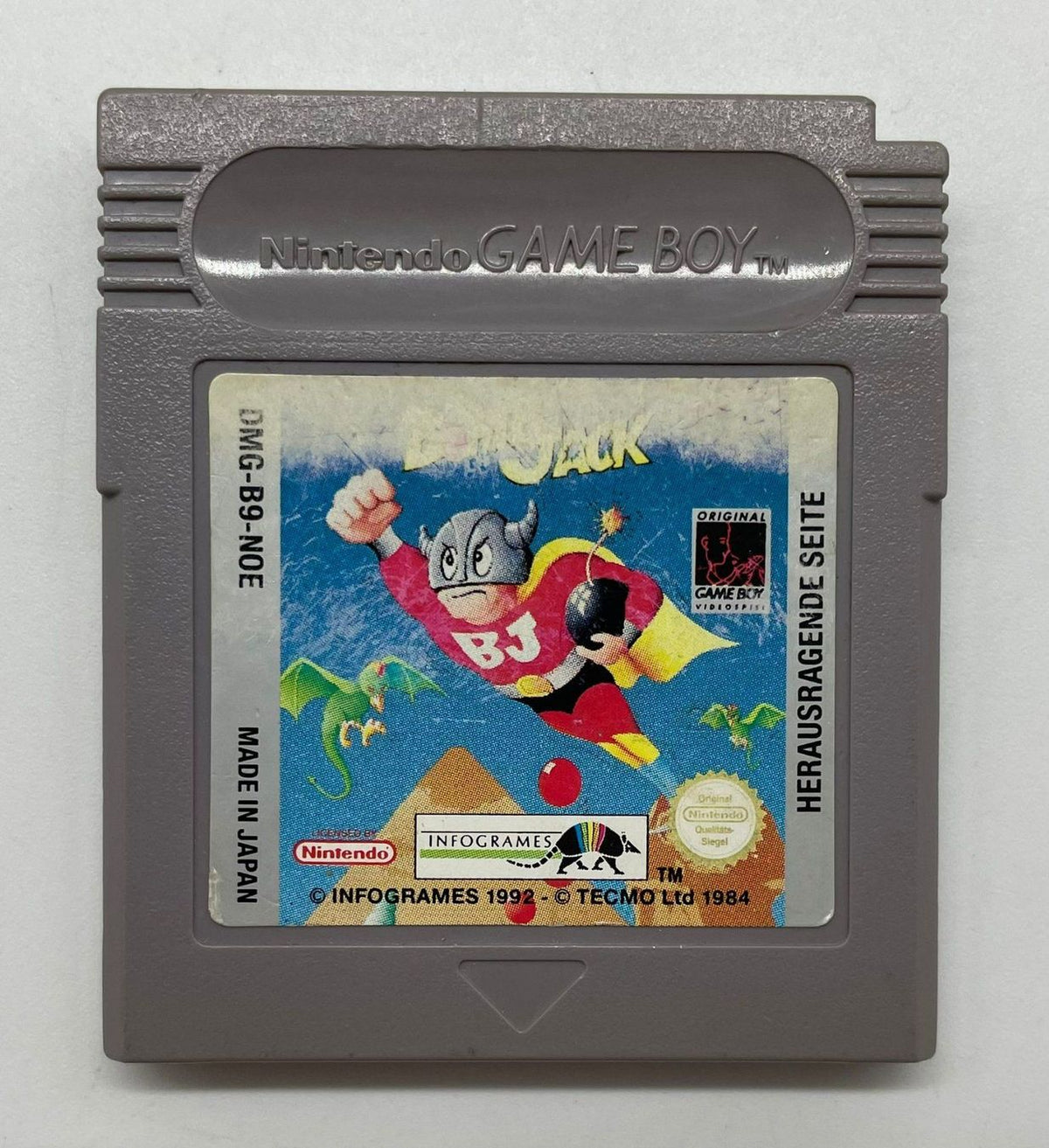 Bomb Jack für Nintendo Game Boy als Modul