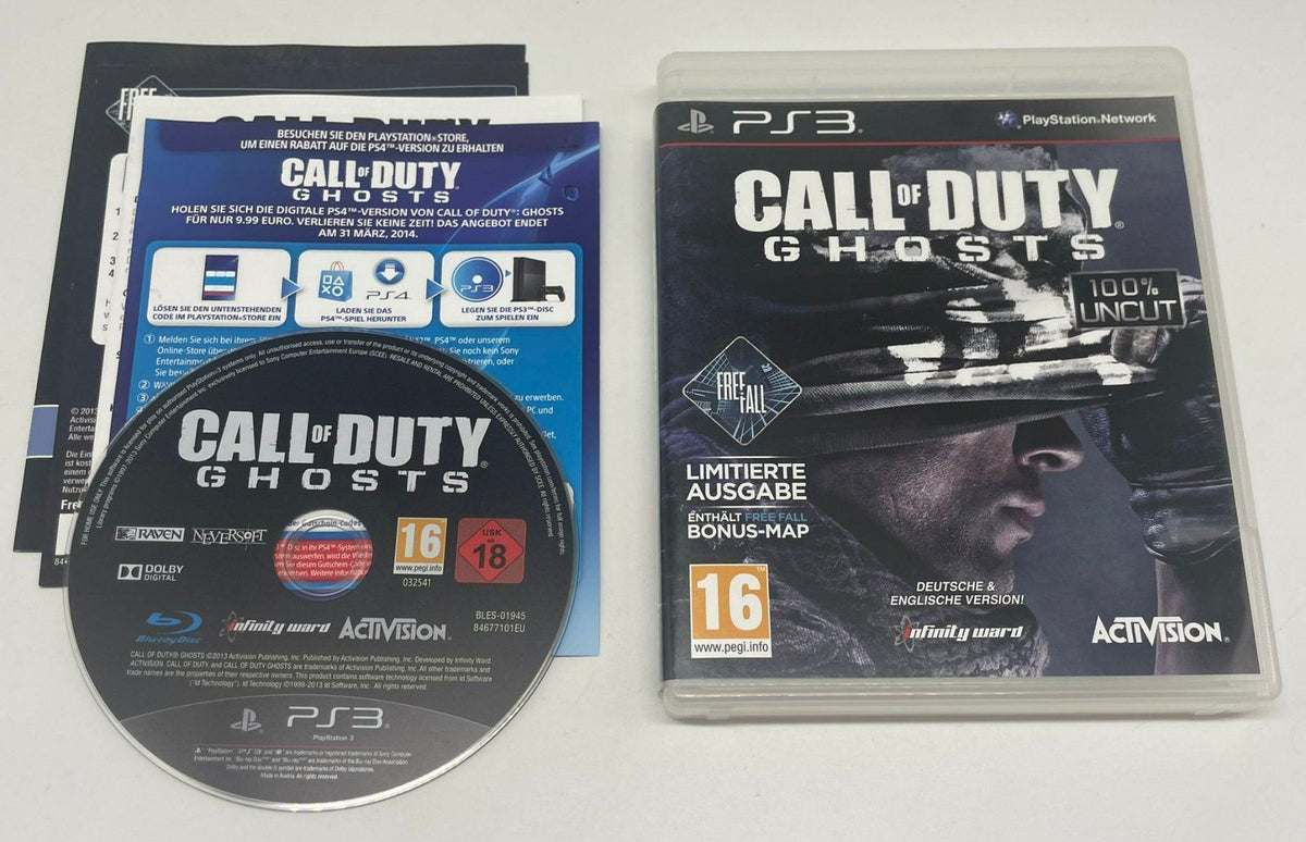Call of Duty Ghosts für PlayStation 3 mit OVP