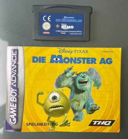 Monsters, Inc. + Finding Nemo GBA (avec guide)