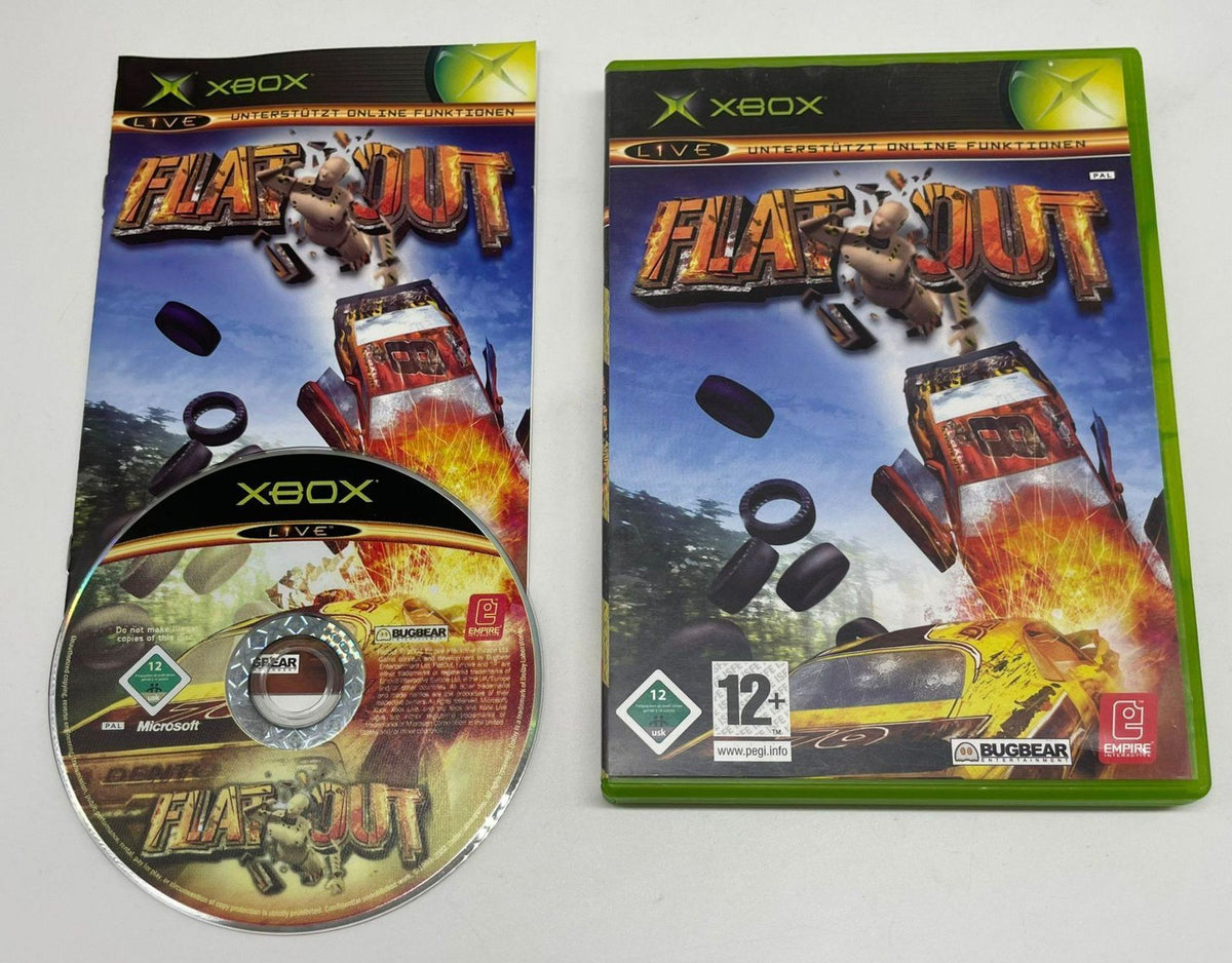 FLAT OUT für Xbox (Classic) mit OVP