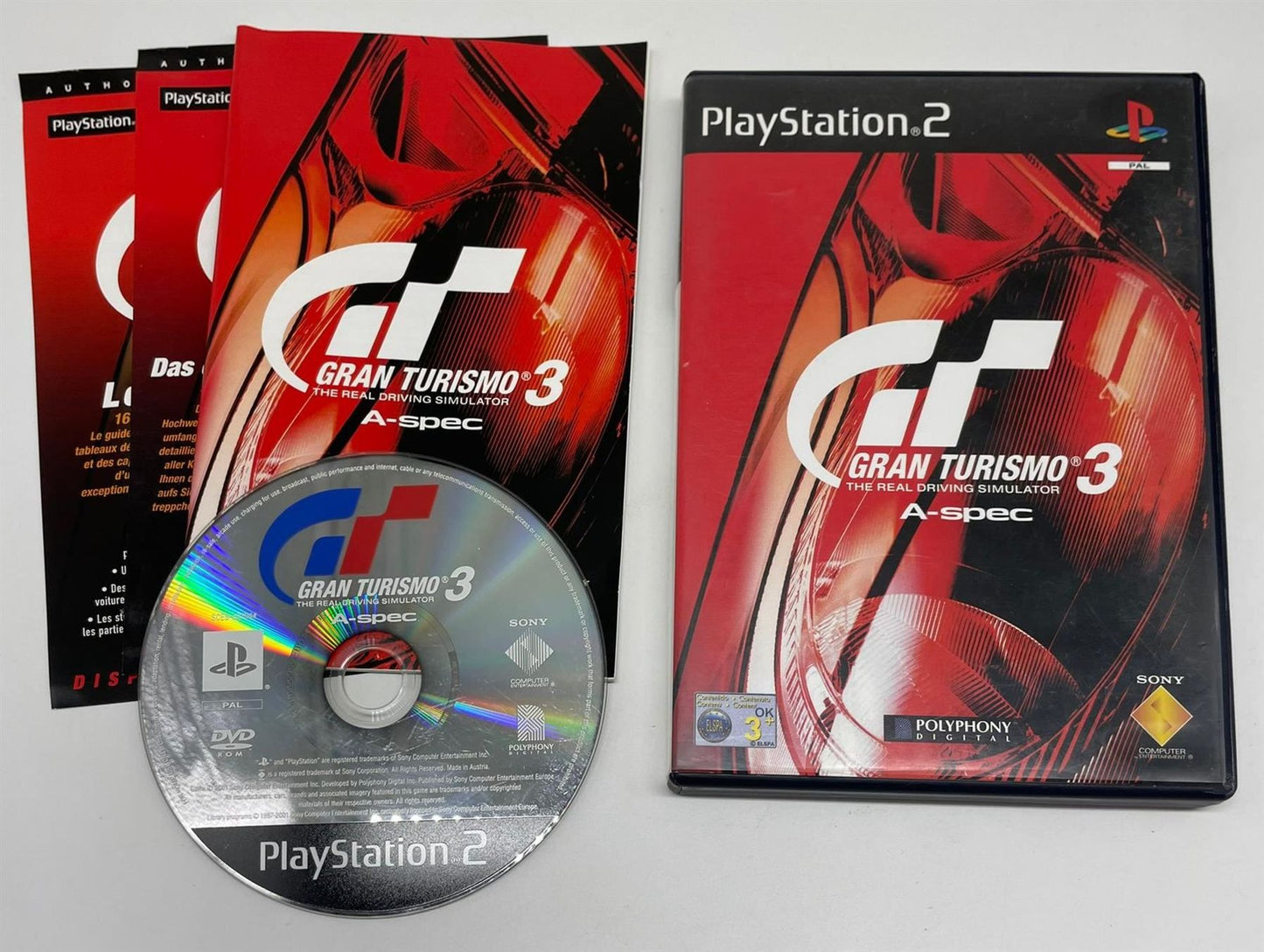 Gran Turismo 3 A-Spec - PlayStation 2 (OVP)