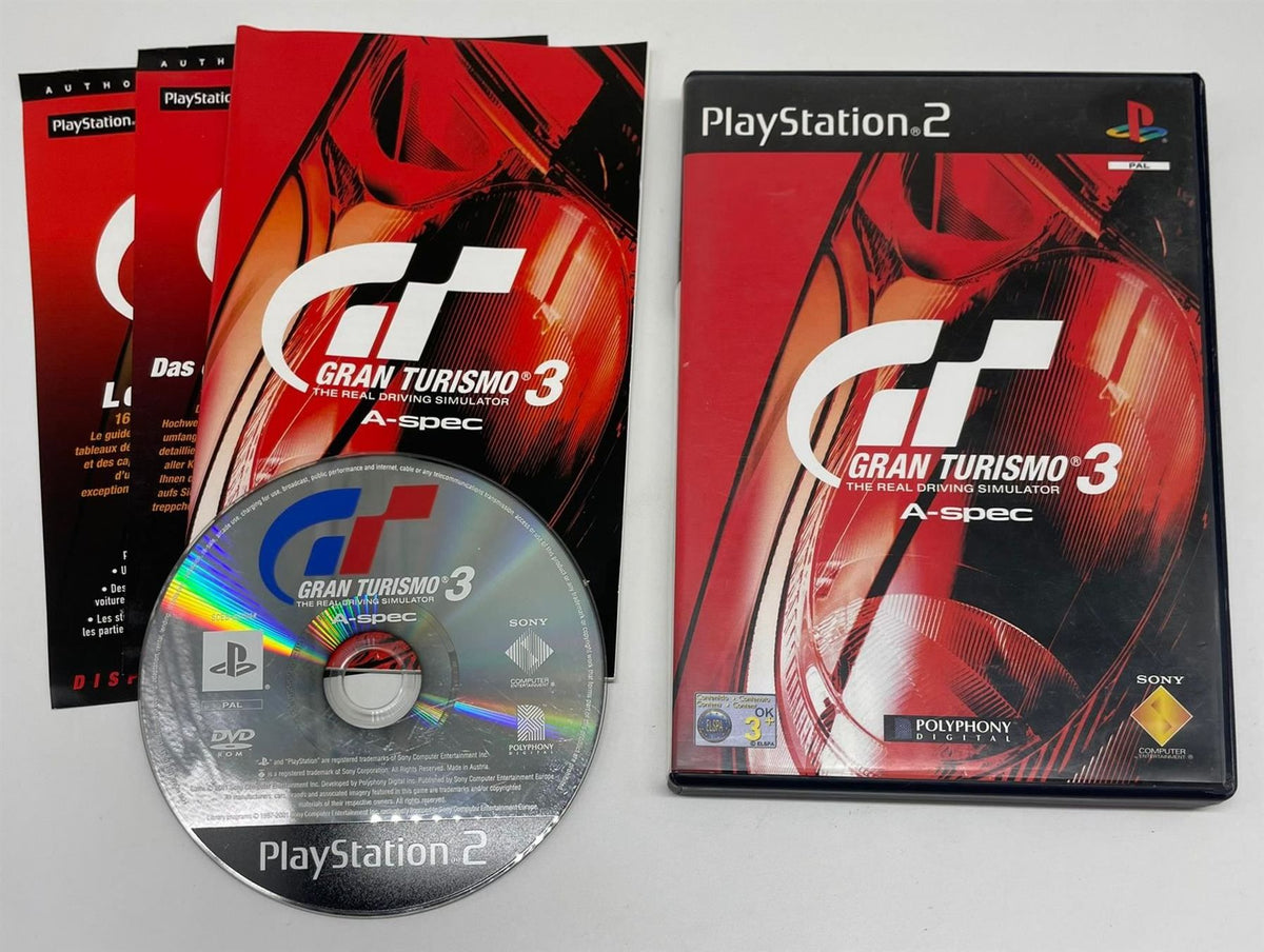 Gran Turismo 3 A-Spec für PlayStation 2 mit OVP