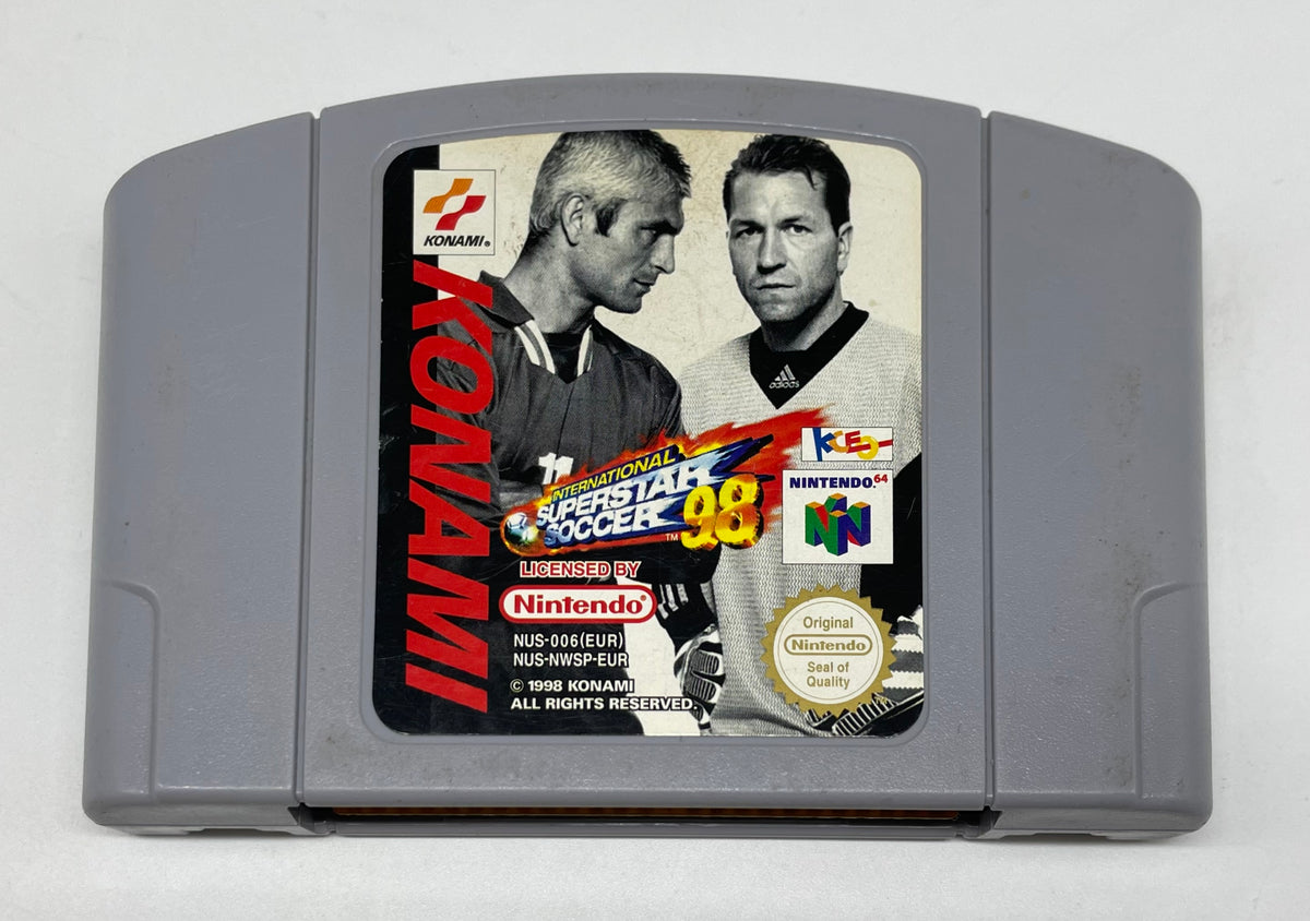 International Superstar Soccer 98 für Nintendo 64 als Modul