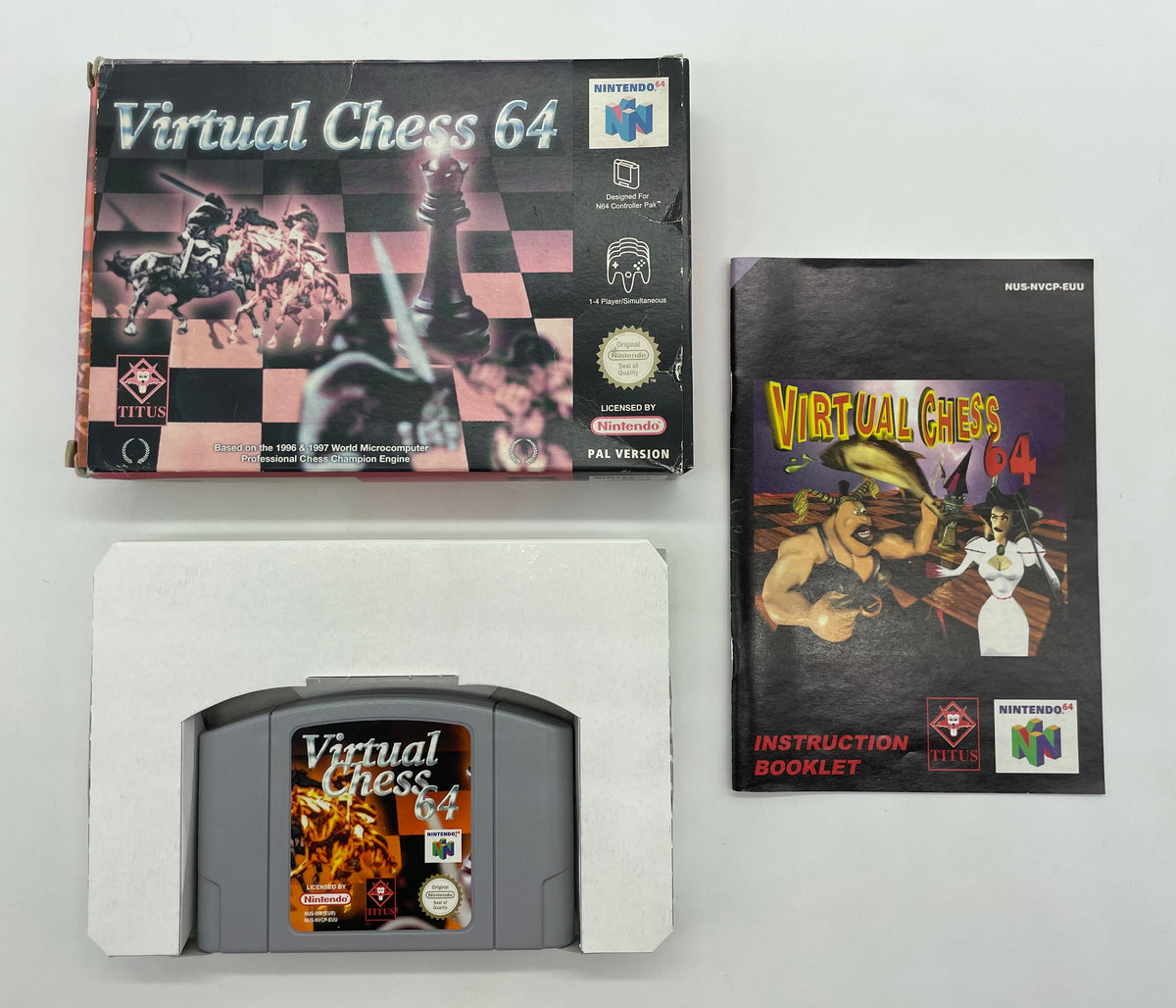 Virtual Chess 64 für Nintendo 64 mit OVP
