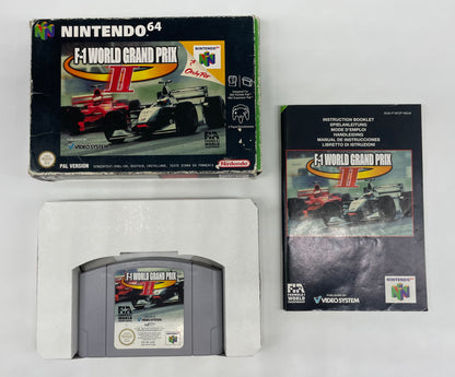 F-1 World Grand Prix II - Nintendo 64 OVP