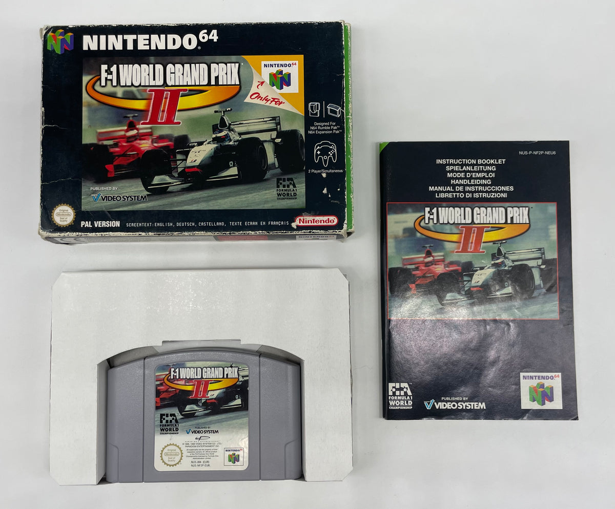 F-1 World Grand Prix II für Nintendo 64 mit OVP