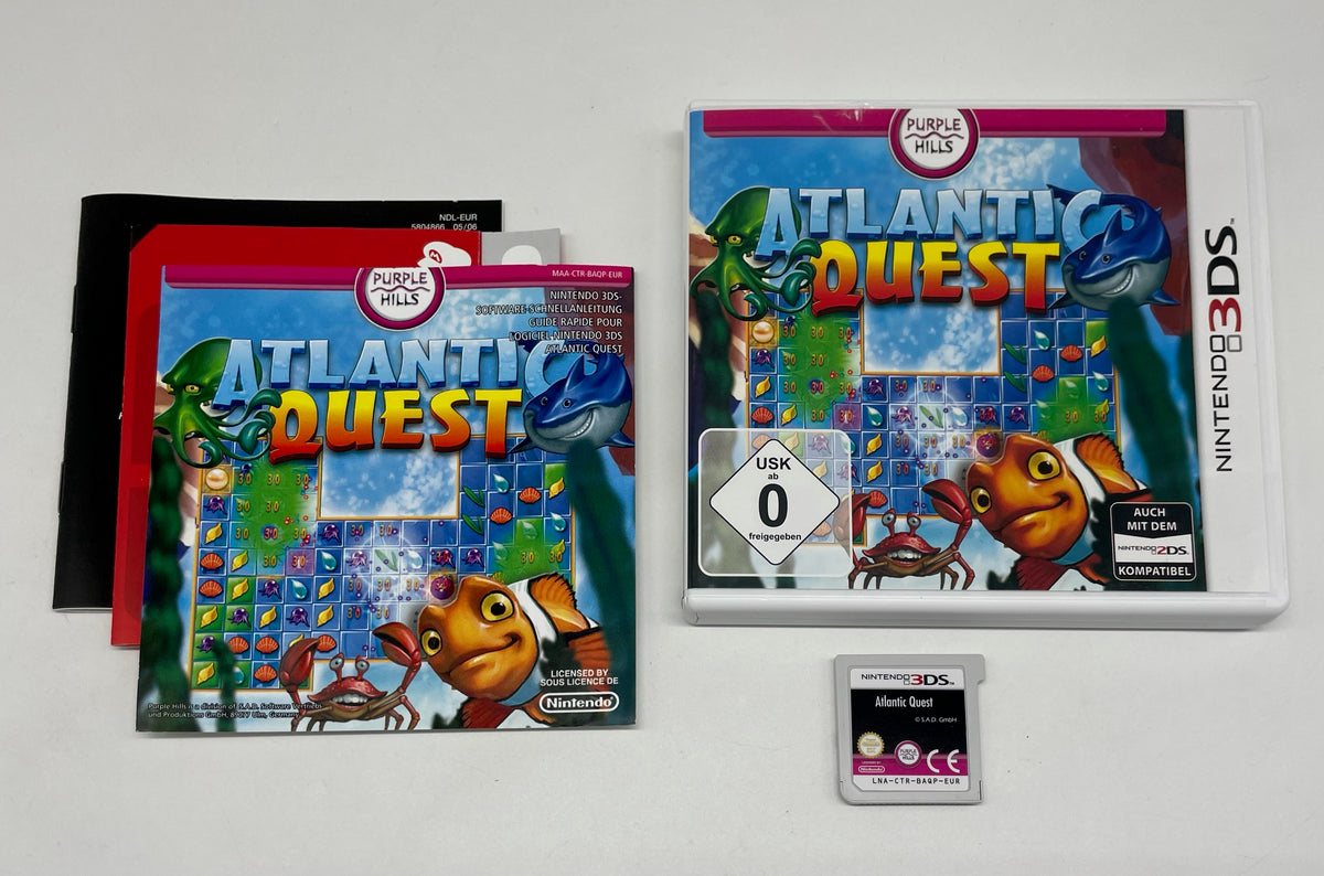 Atlantic Quest für Nintendo 3DS mit OVP