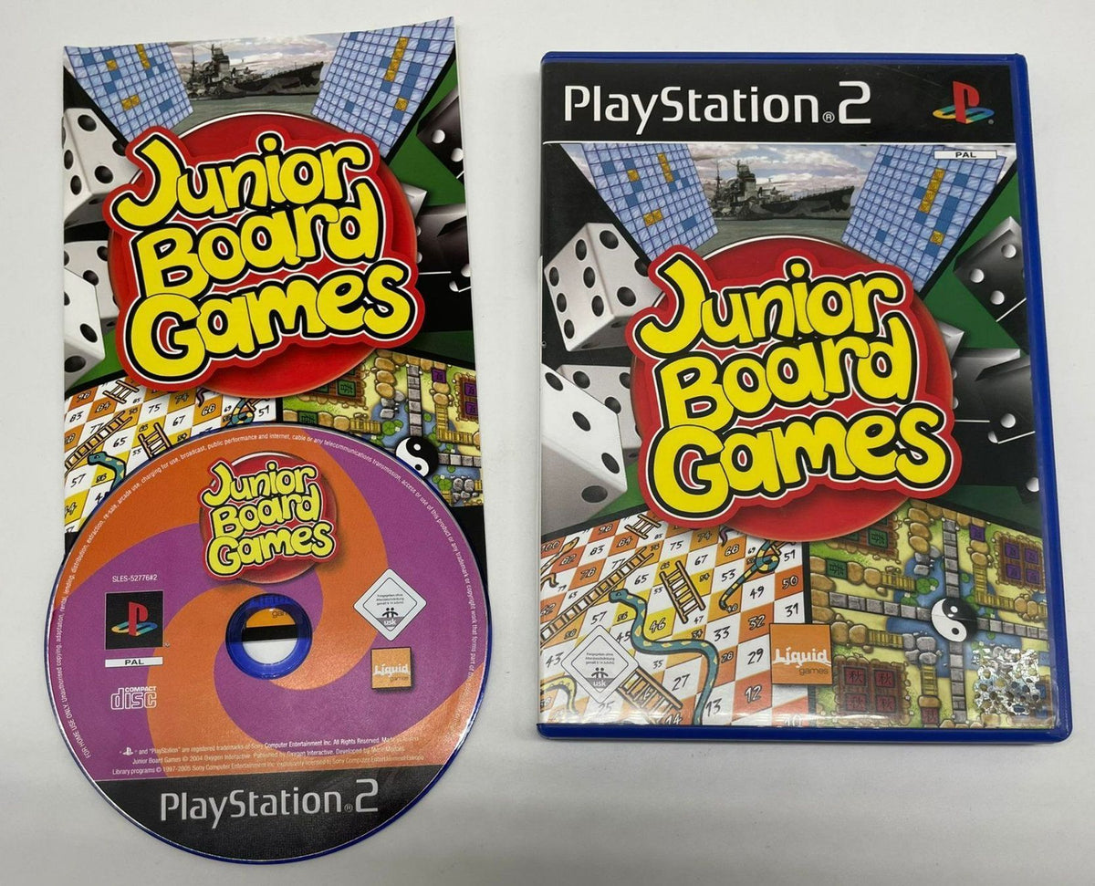 Junior Board Games für PlayStation 2 mit OVP