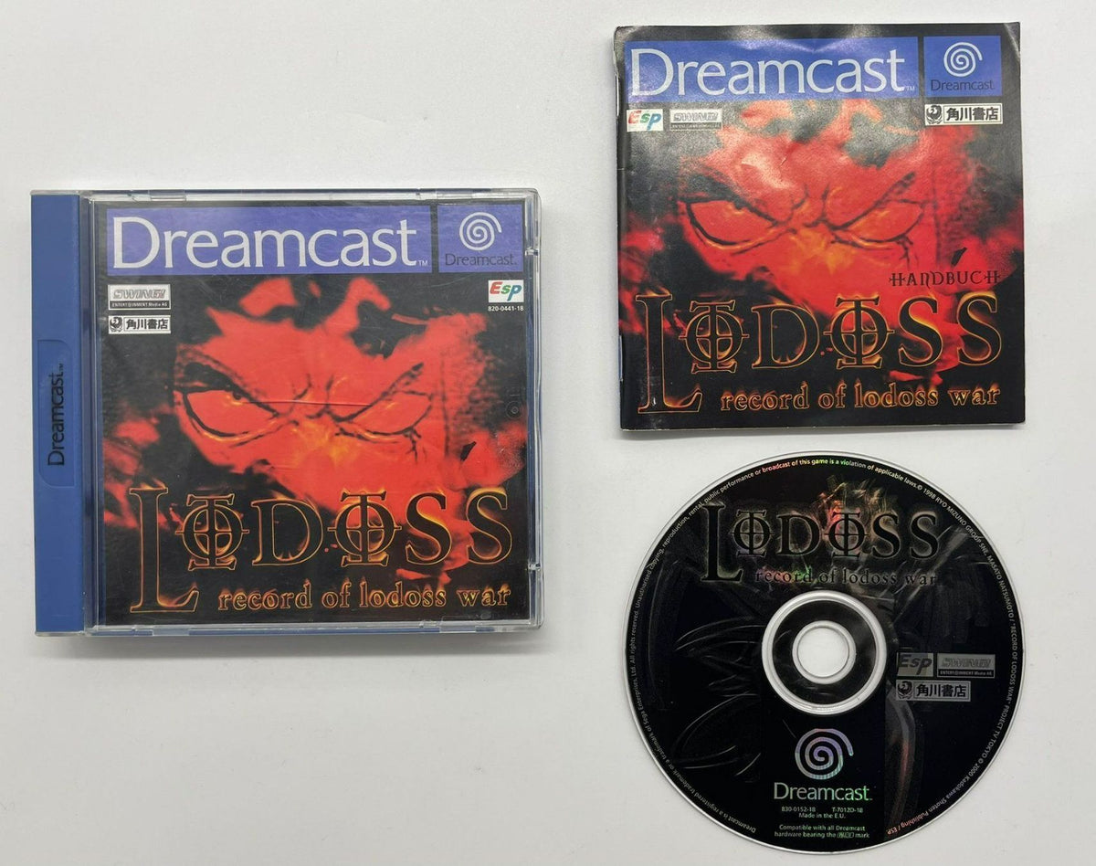 Record of LODOSS War für Sega Dreamcast mit OVP